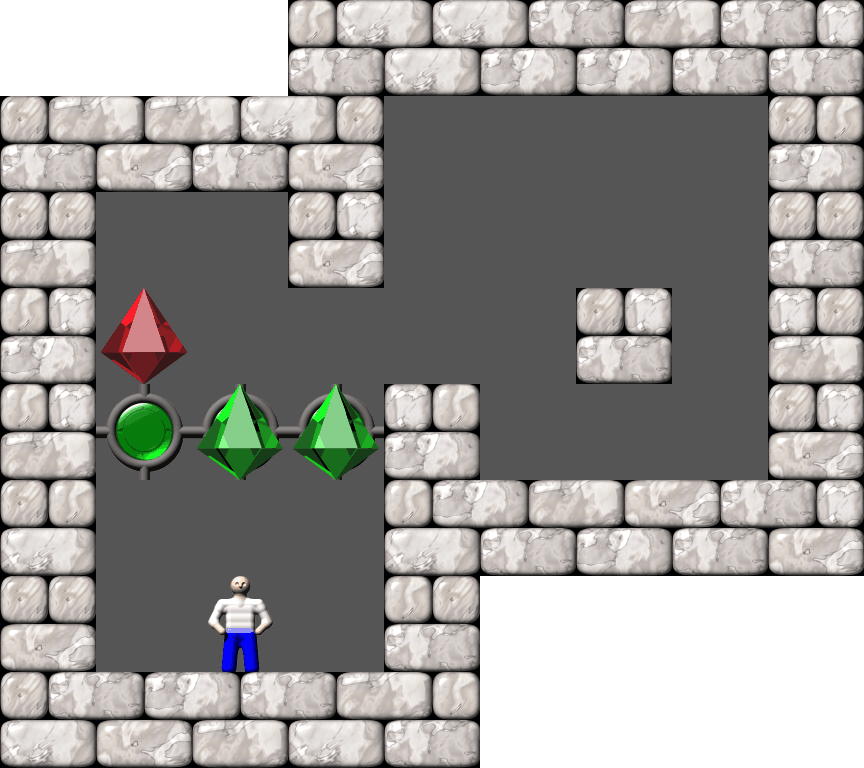 Sokoban Mass Remodel level 1037